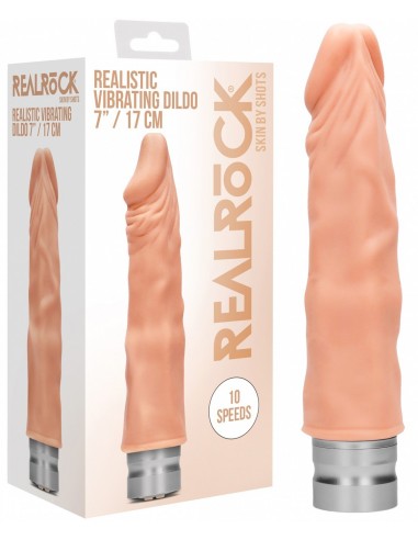 Vibromasseur Réaliste Realrock - 19 cm