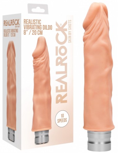Vibromasseur Réaliste Realrock - 21 cm