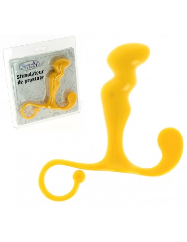 Stimulateur anal ergonomique Neon jaune