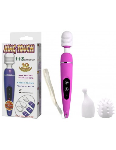 Vibromasseur King Touch rechargeable...