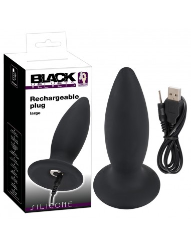 Plug Anal Rechargeable en Silicone -...