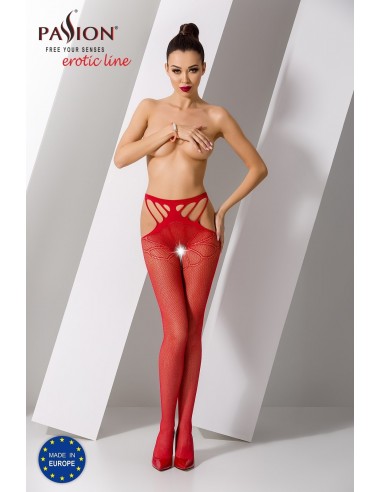 Collant Rouge Sexy S001 - 