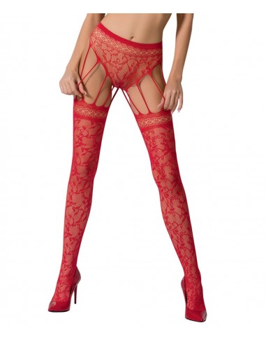 Collant Rouge Sexy S003 - 